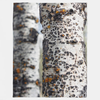Birch Tree Throw Blanket