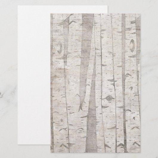 Birch Trees (Front/Back)