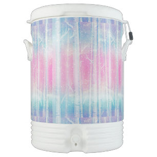 Birch Trees Beverage Cooler