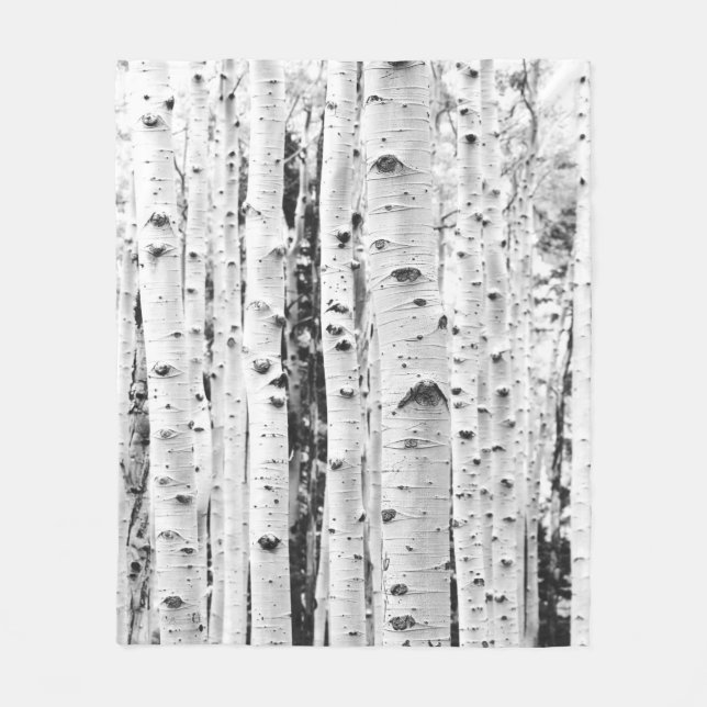 Birch Trees Blanket (Front)