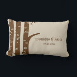 Birch Trees Custom Throw Pillow<br><div class="desc">Available in a variety of colors! Custom color available upon request. Designed by Berry Berry Sweet {www.berryberrysweet.com}</div>