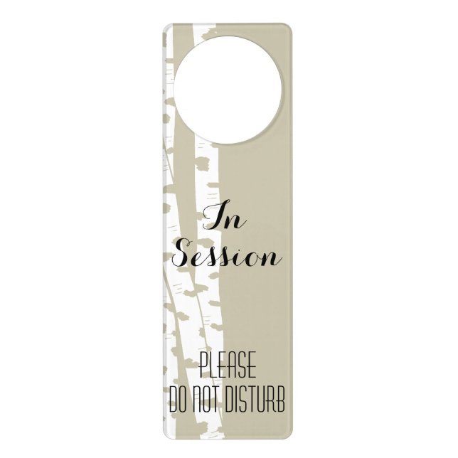 Birch Trees Door Hanger (Front)