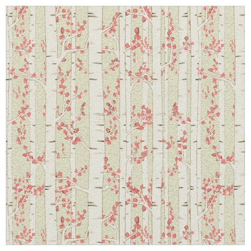 Birch Trees Fabric