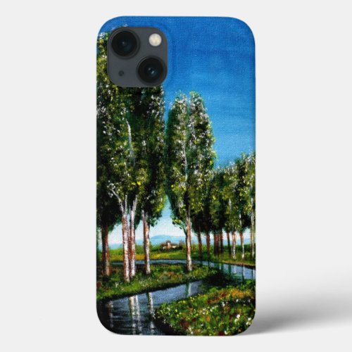 BIRCH TREES IN TUSCANY iPhone 13 CASE