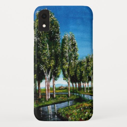 BIRCH TREES IN TUSCANY iPhone XR CASE