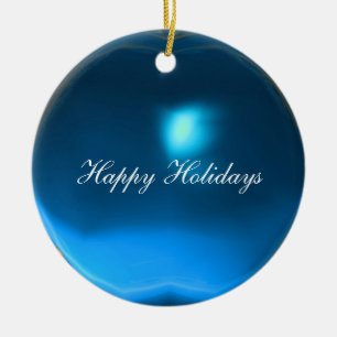 BIRCH TREES IN TUSCANY CERAMIC ORNAMENT