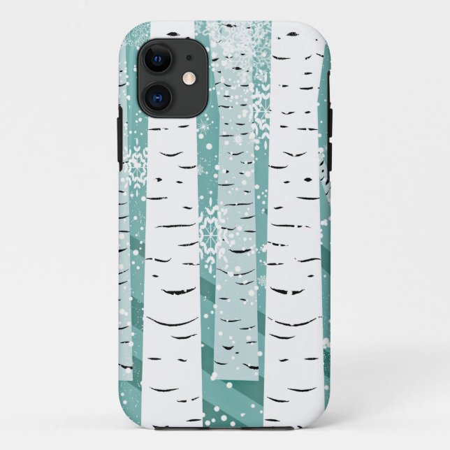 Birch Trunk Trees Case-Mate iPhone Case (Back)
