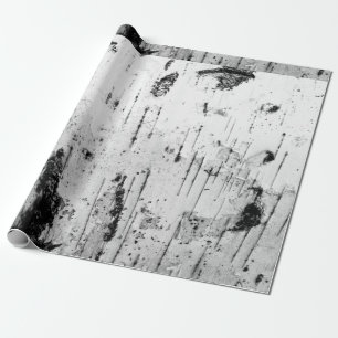 Birch trunk wrapping paper
