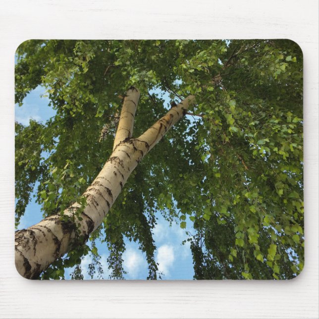 birch umbrella mouse pad (Front)
