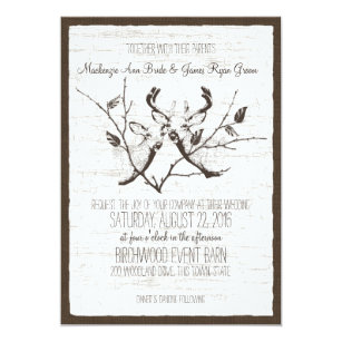 Birch Wood Wedding Invitations 8