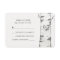 Birch Wood Heart Rustic Wedding RSVP Cards