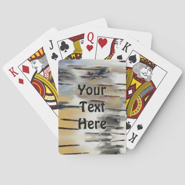 Birchbark Poker Cards (Back)