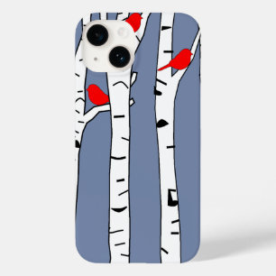Birches and Birds Case-Mate iPhone 14 Case