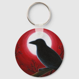 Bird 62 Crow Raven Keychain