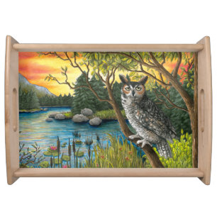 Bird 68 Owl Tray