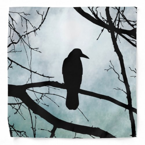 bird 77 Crow Raven Bandana