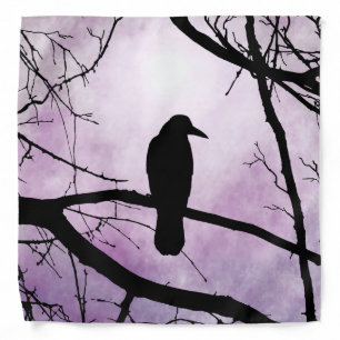 bird 78 Crow Raven Bandana