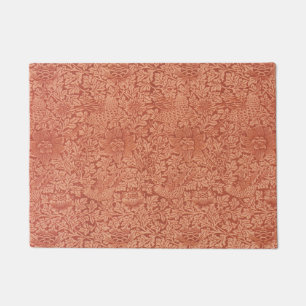 Bird and Anemone by William Morris, Vintage Nature Doormat