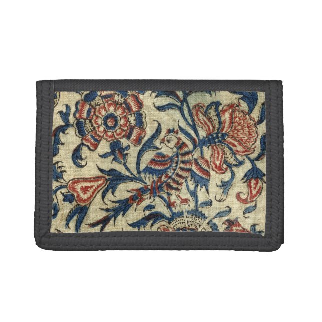 Bird and Flower Tapestry Wallet (Front)
