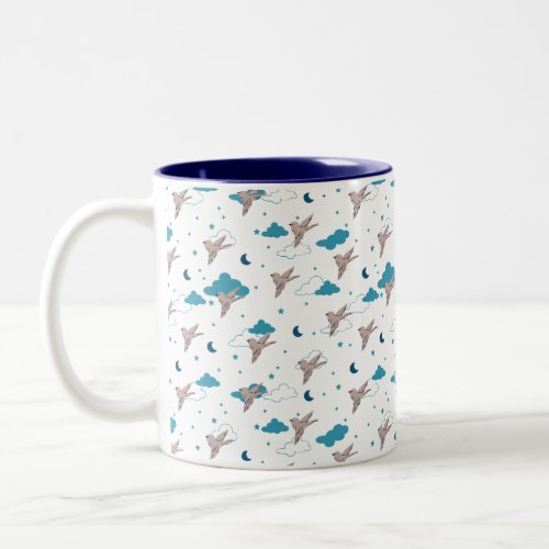 Bird and Night Fairy Dream Coffee Mug