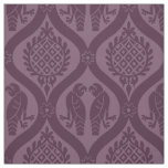 Bird and Pomegranate, Aubergine Fabric