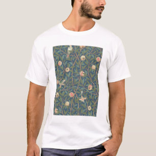 'Bird and Pomegranate' Wallpaper Design, printed b T-Shirt
