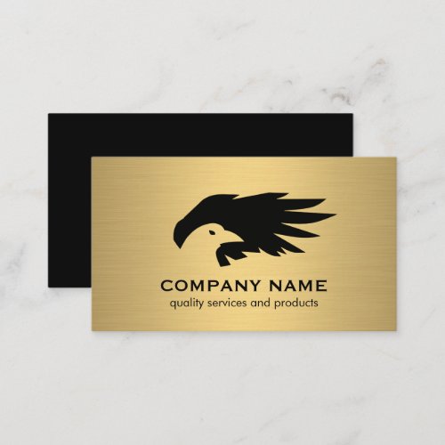 Bird and Wing Logo Business Card