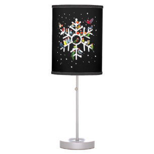 Bird Art Christmas Bird Lover T Shirt Table Lamp