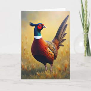 Bird Art Fathers Day Card