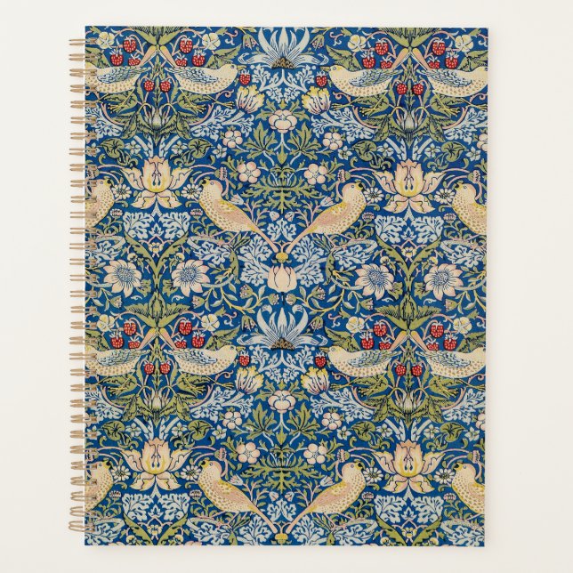 Bird Art Nouveau Design Planner (Front)