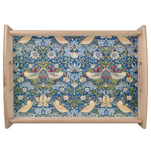 Bird Art Nouveau Design Serving Tray