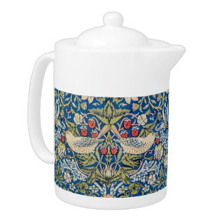 Bird Art Nouveau Design Teapot