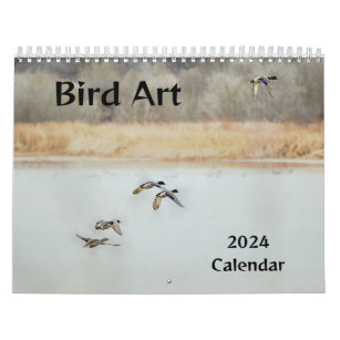 Bird Art Photographic 2024 Calendar