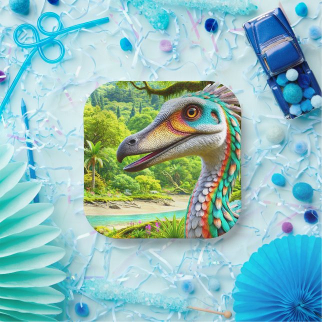 Bird Artwork Paper Plates (Party)