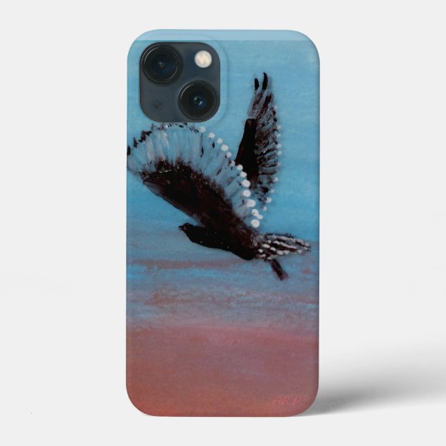 Bird at Sunrise Art Owl Case-Mate iPhone Case (Back)