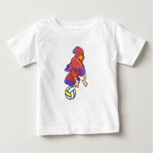 Bird at Volleyball Sports Baby T-Shirt