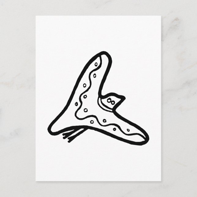 Bird, Australian drawing(Aborigine) Postcard (Front)