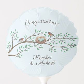 Bird Baby Shower Spring Balloon