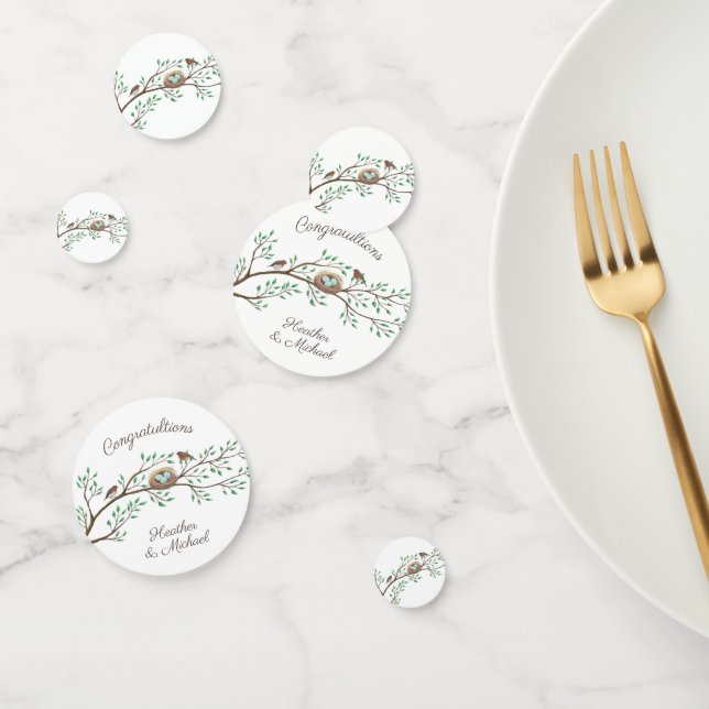 Bird Baby Shower Spring Confetti (Group)