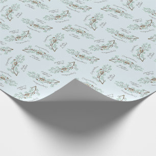 Bird Baby Shower Spring Wrapping Paper