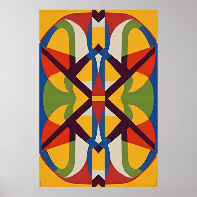 Bird Bath - Ken Gage Art Poster (Front)