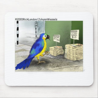 Bird Bathroom Fixtures Funny Gifts & Tees Mouse Pad