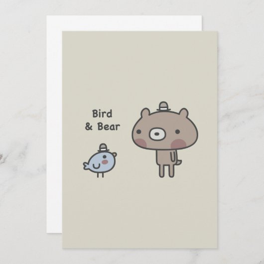 Bird & Bear (Front/Back)