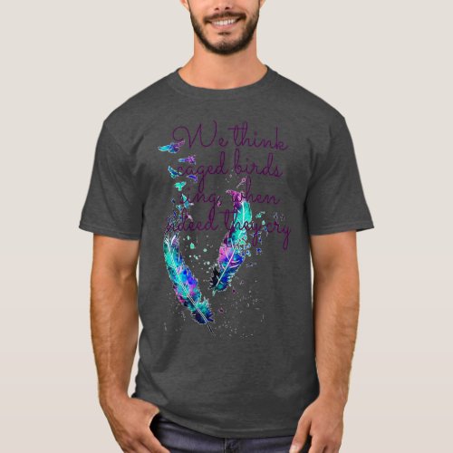 Bird Birds evolved from a small raptor like therop T_Shirt