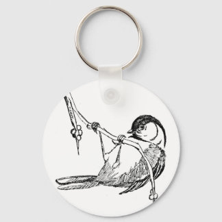 Bird / Black-Capped Chickadee Keychain