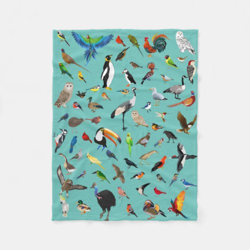 Bird Blanky Fleece Blanket