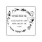 Bird & Botanical Wreath Return Address