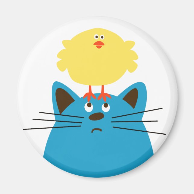 Bird Brain Magnet (Front)