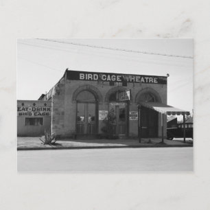 Bird Cage Theatre, Tombstone, AZ Postcard