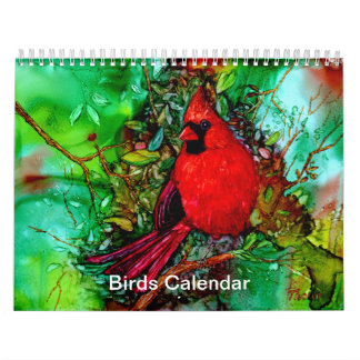 Cardinal Bird Calendars | Zazzle